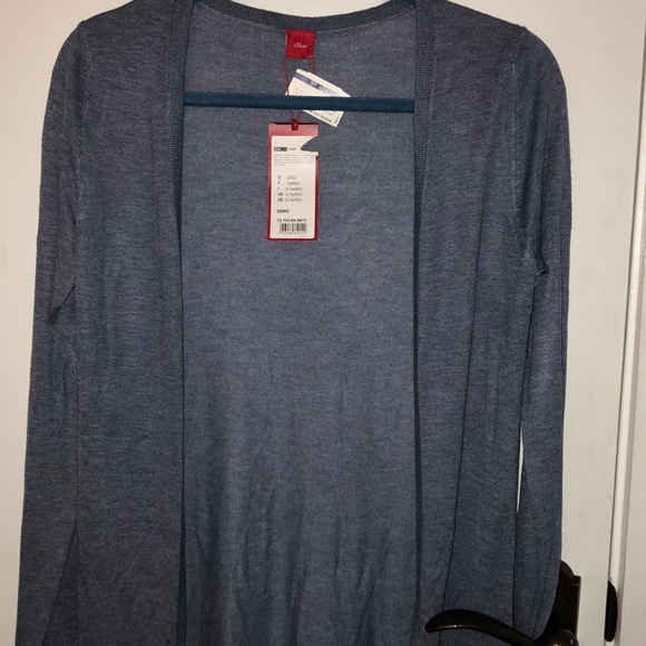 NWT S.Oliver size 12-13Y blue thin sweater - Picture 2 of 5
